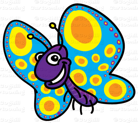 540x482 Butterfly Clip Art