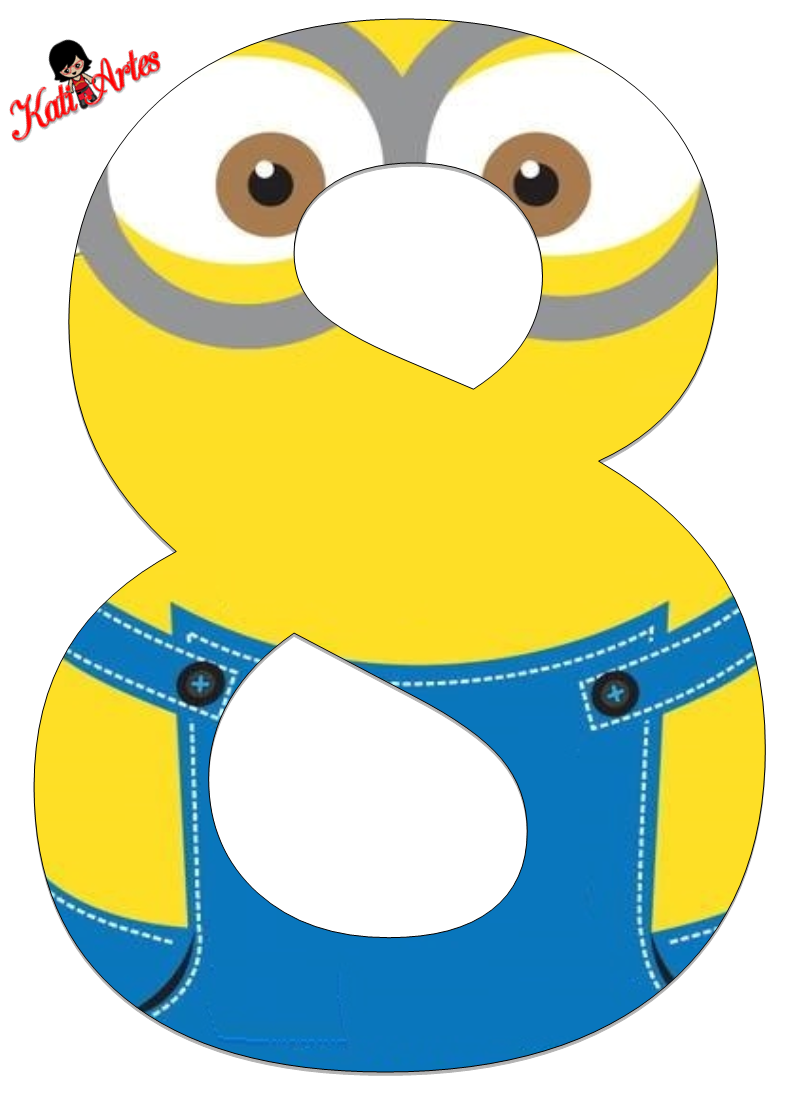 793x1096 Free Printable Minions Alphabet 037.png Pixels