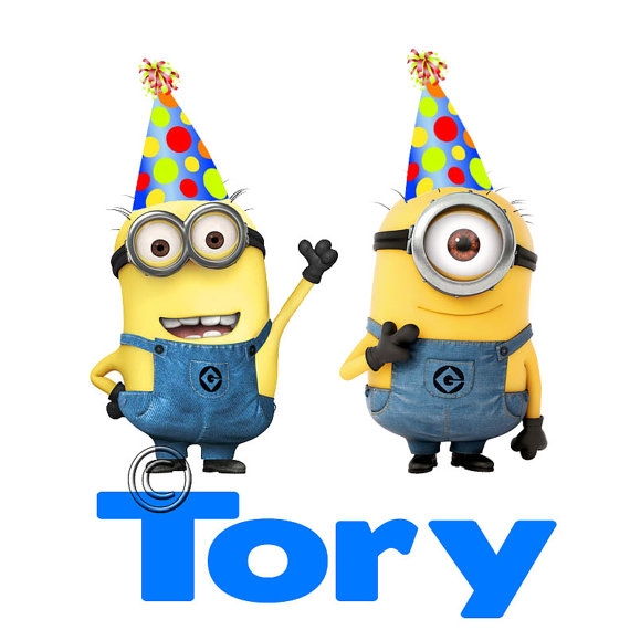 570x570 Birthday Clipart Minion
