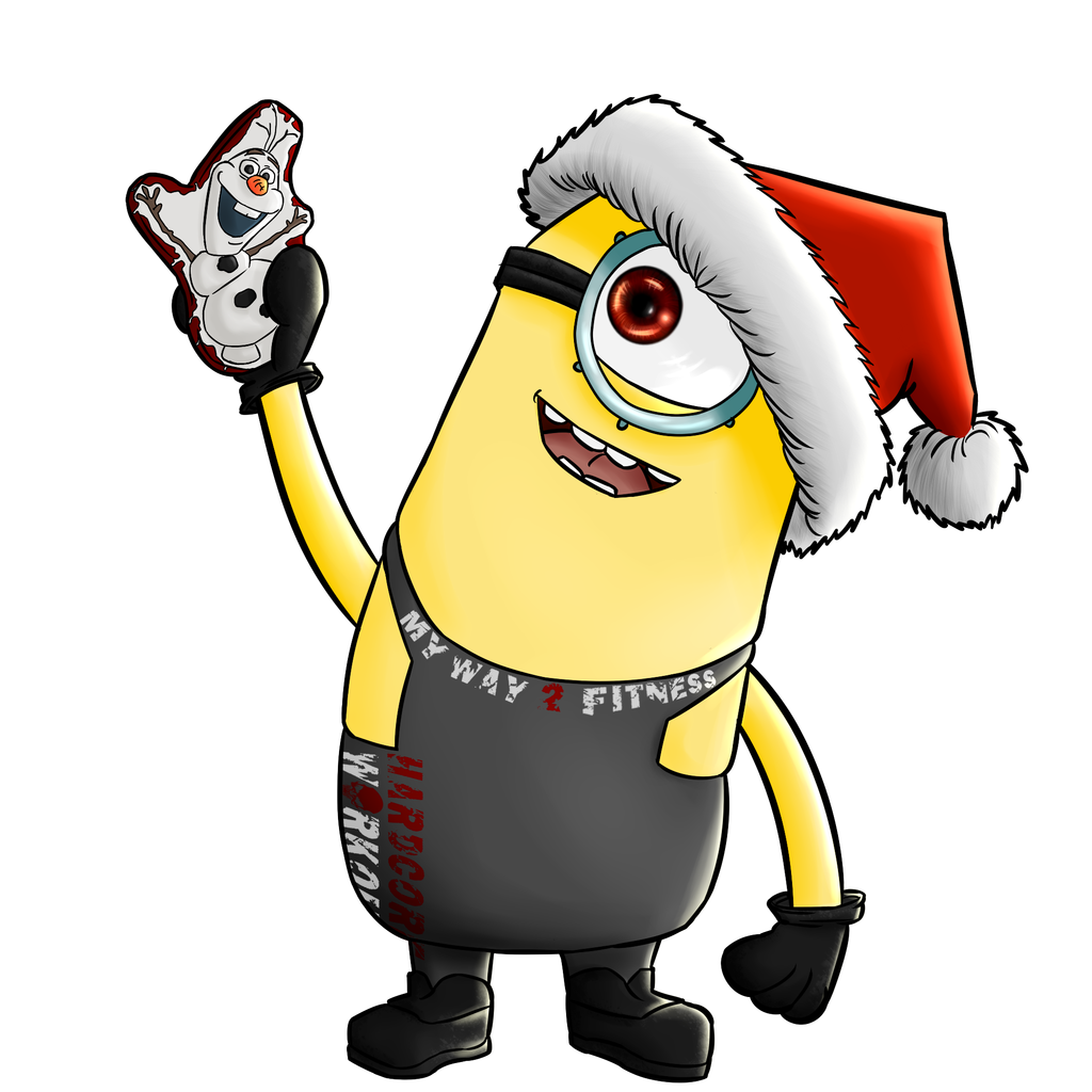 1024x1024 Minion Christmas Drawings