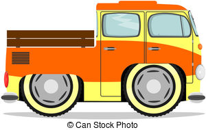 300x190 Cartoon Minivan Eps Vectors