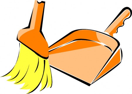 450x320 Dust Clipart Broom