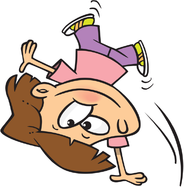 629x640 Tumbling Clipart