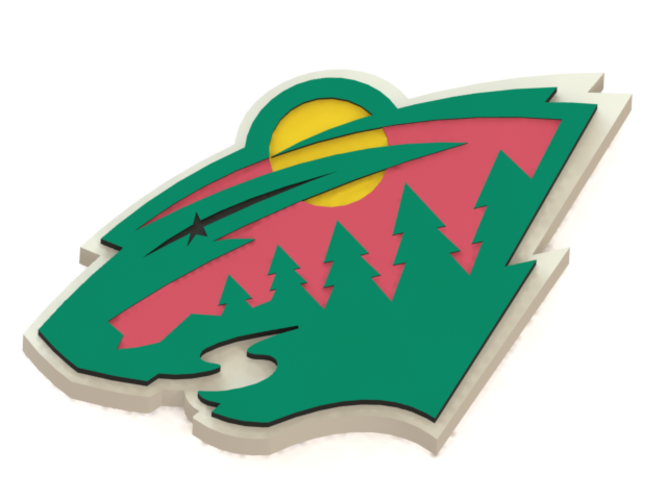 667x500 Minnesota Wild Clipart