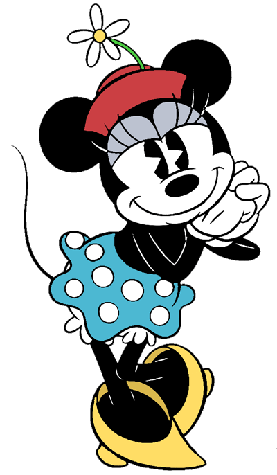 400x686 Classic Minnie Mouse Clip Art Disney Clip Art Galore