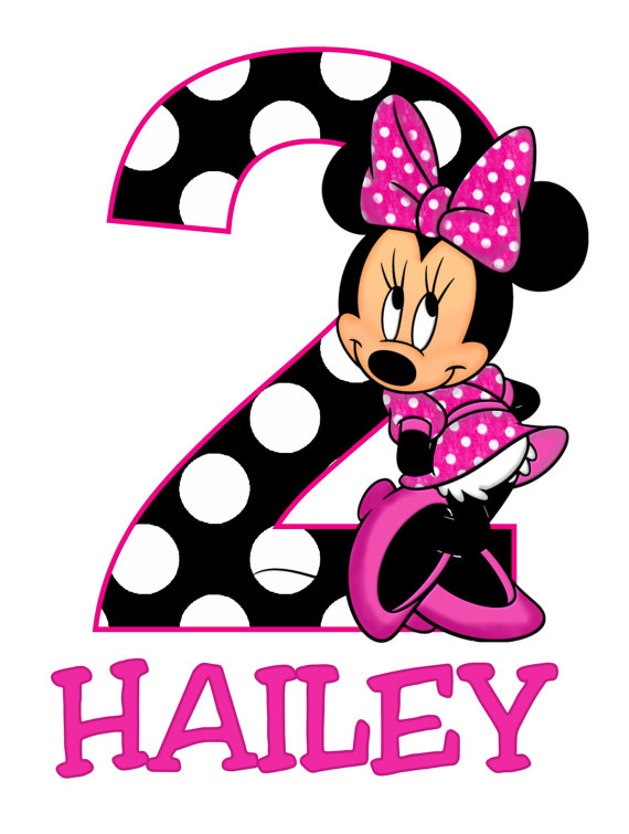 570x755 Collection Of Minnie Mouse 2nd Birthday Clipart High Quality