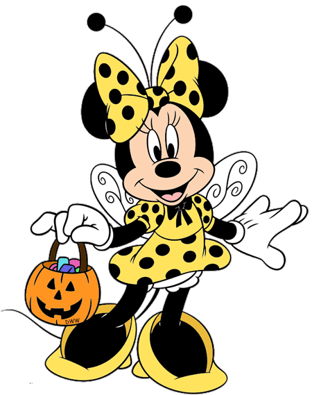 450x569 Halloween Minnie Mouse Clipart Collection
