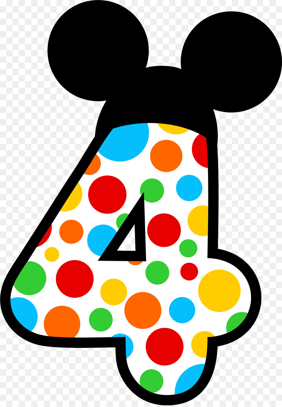 900x1300 Minnie Mouse Mickey Mouse Number Clip Art