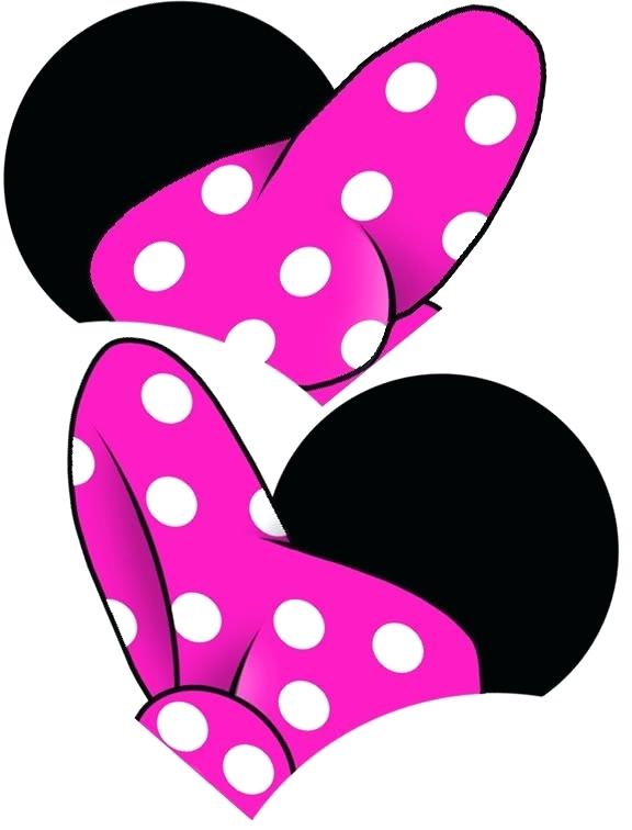 576x756 Minnie Mouse Face Template
