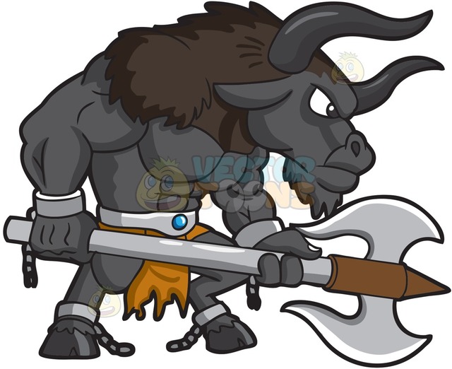 Minotaur Clipart