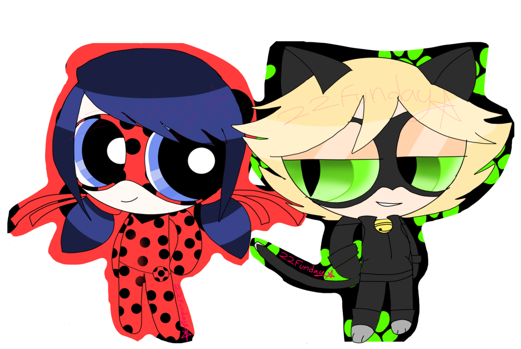 1024x686 Miraculous Ladybug. Ladybug And Cat Noir By 22funday