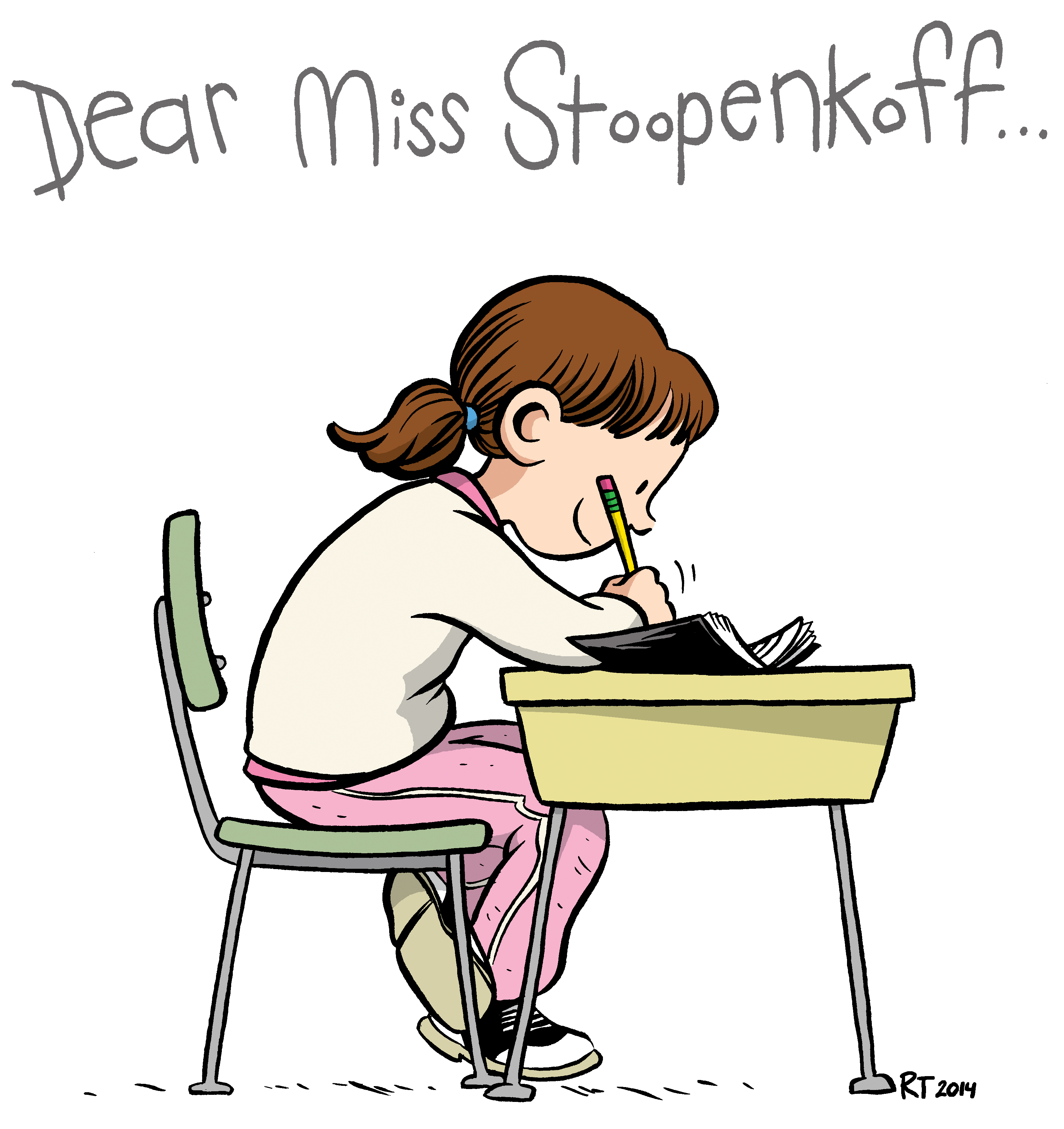 3300x3501 Miss Stoopenkoff, A First Class Teacher By Raina Telgemeier