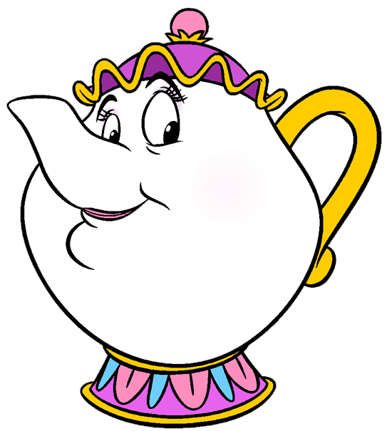 550x605 Mrs. Potts Cliparts