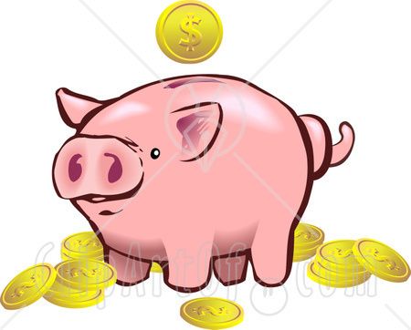 450x362 Bold Design Piggy Bank Clipart Clip Art At Clker Com Vector Online