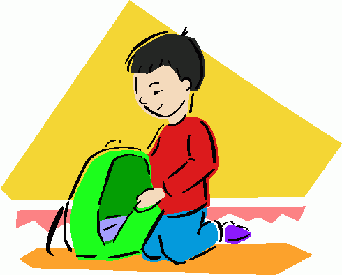 490x394 Bookbag Boy With Backpack Clip Art