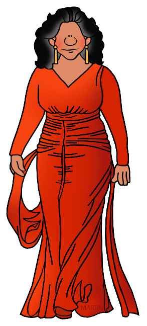 293x648 United States Clip Art By Phillip Martin, Famous People