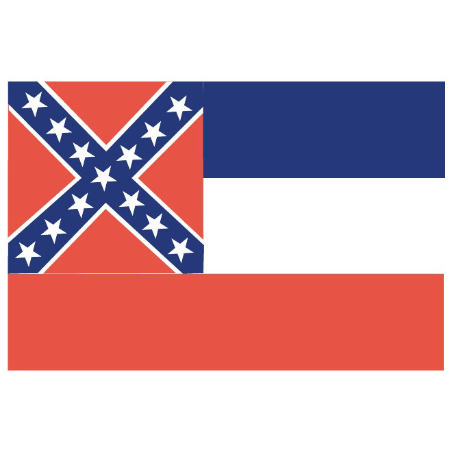 660x660 Mississippi Flag Vector