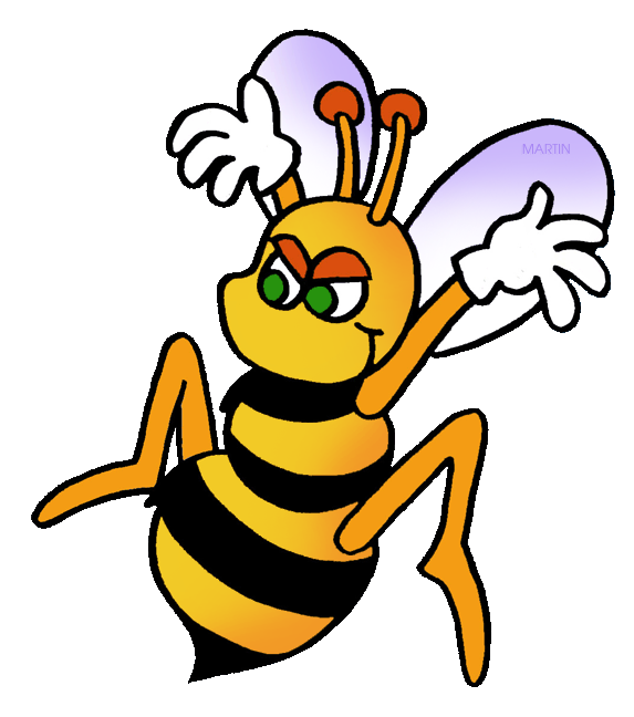 573x648 United States Clip Art By Phillip Martin, State Insect