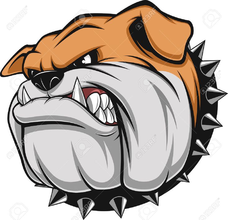 736x709 Bulldog Clipart Mean
