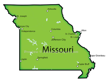 350x262 Maps Of Us States Clip Art Map Set By Maps Of The World Tpt