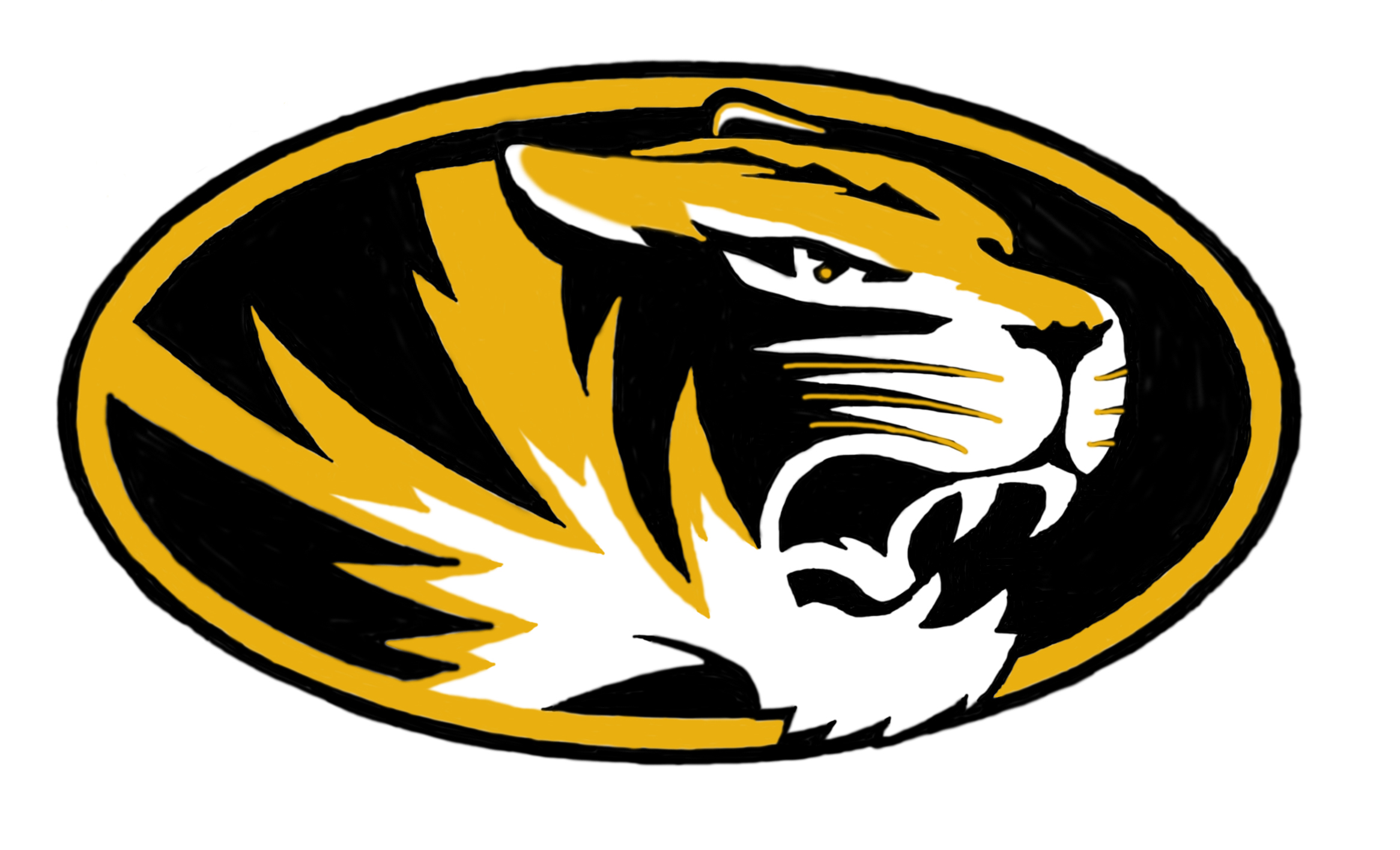 2331x1415 Missouri Tigers Clipart