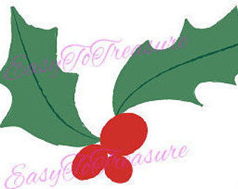 340x270 Mistletoe Clipart Etsy