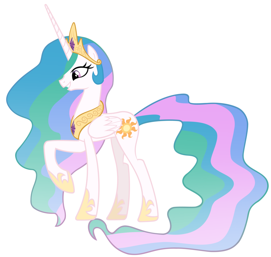900x855 Princess Celestia Vector By Misterlolrus