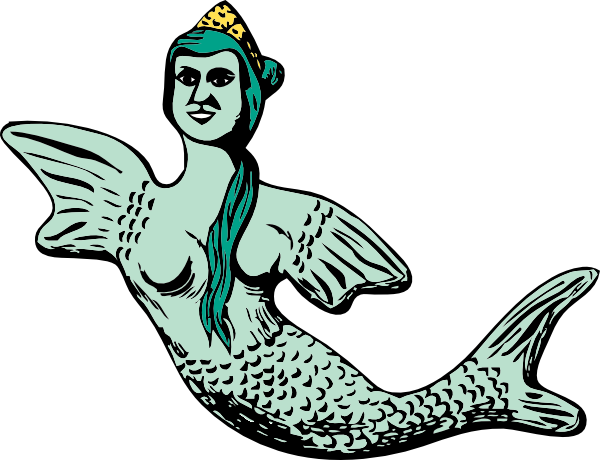 600x460 Mermaid Clip Art 9485157