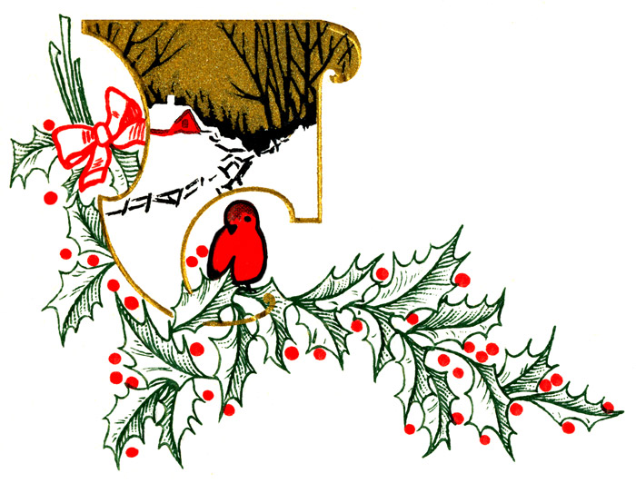 700x532 Printable Christmas Clipart
