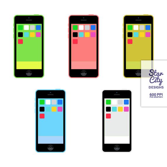 570x570 Smart Phone Clip Art For Scrapbooking Clip Art By Starcitydesigns