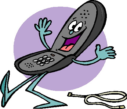 422x363 Telephone Clip Art Communication