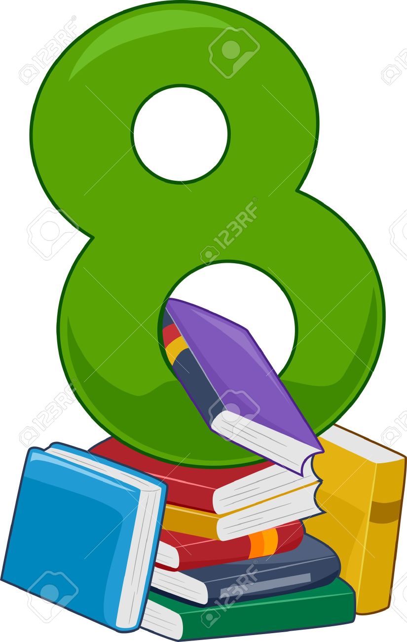 825x1300 Eight Objects Clipart