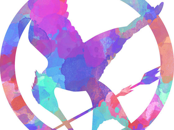 560x420 Hunger Games Logo Clip Art