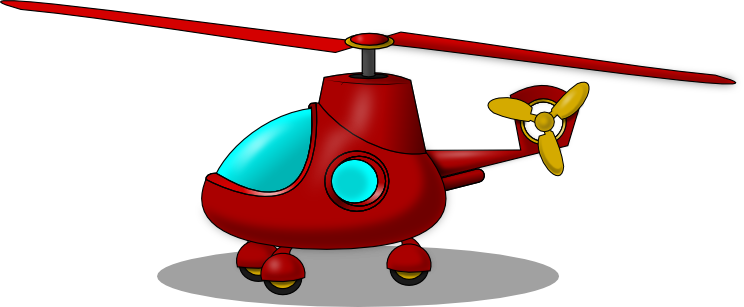 744x307 Model Helicopter Clipart