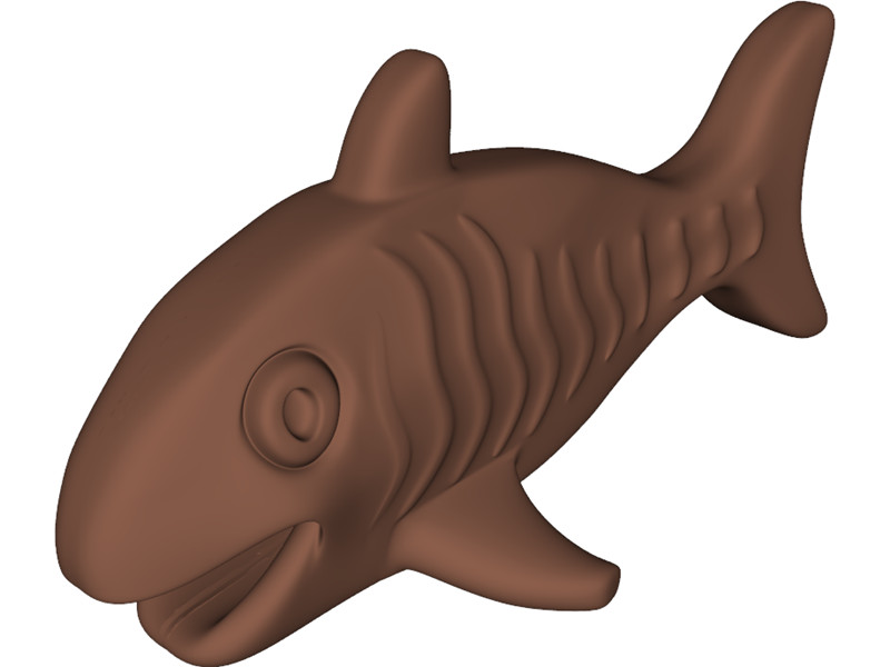 800x600 Clipart Chocolate Fish 3d Model Download Cad Browser Clip Art