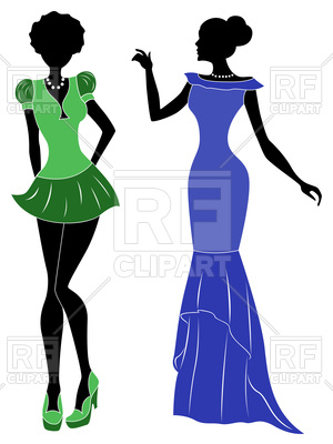 300x400 Attractive Graceful Ladies In Short Modern And Long Classic