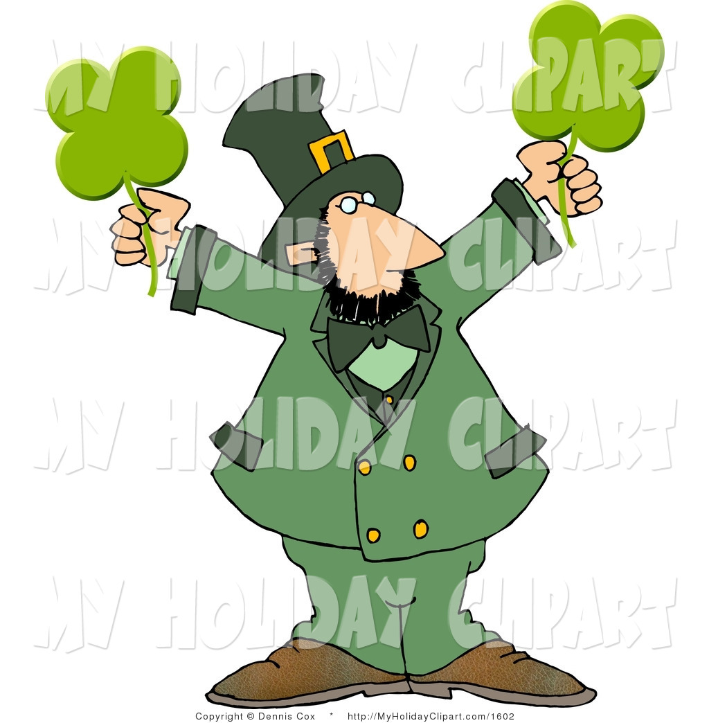 1024x1044 Clip Art Of A Modern Stereotypical Depiction Of A Leprechaun
