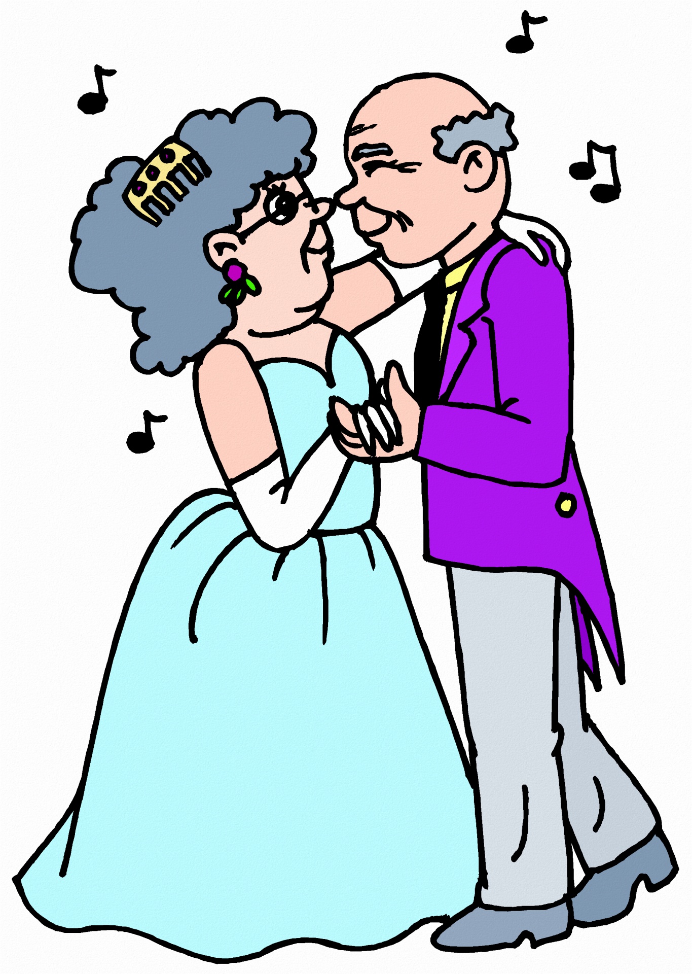 1365x1920 Slow Dance Cliparts