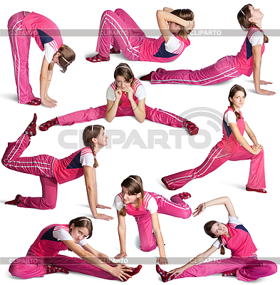 393x400 Clipart Aerobic Dancing