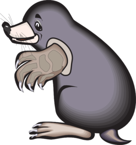 279x298 Cartoon Mole Clip Art