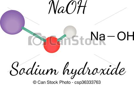 450x287 Naoh Sodium Hydroxide Molecule. Naoh Sodium Hydroxide 3d Molecule