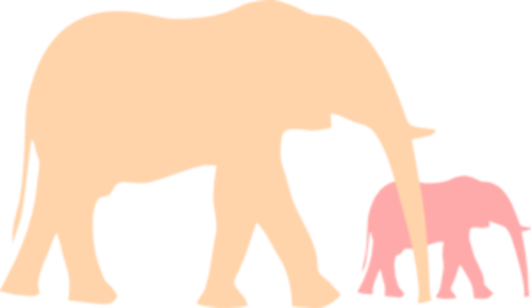 600x348 Mom And Baby Elephant Png Transparent Mom And Baby Elephant.png