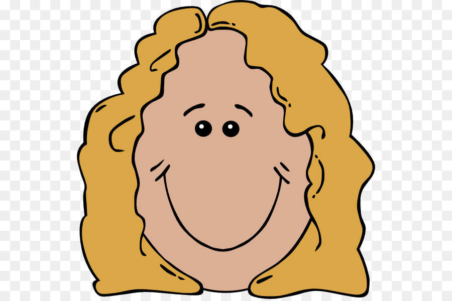 900x600 Smiley Mother Face Clip Art