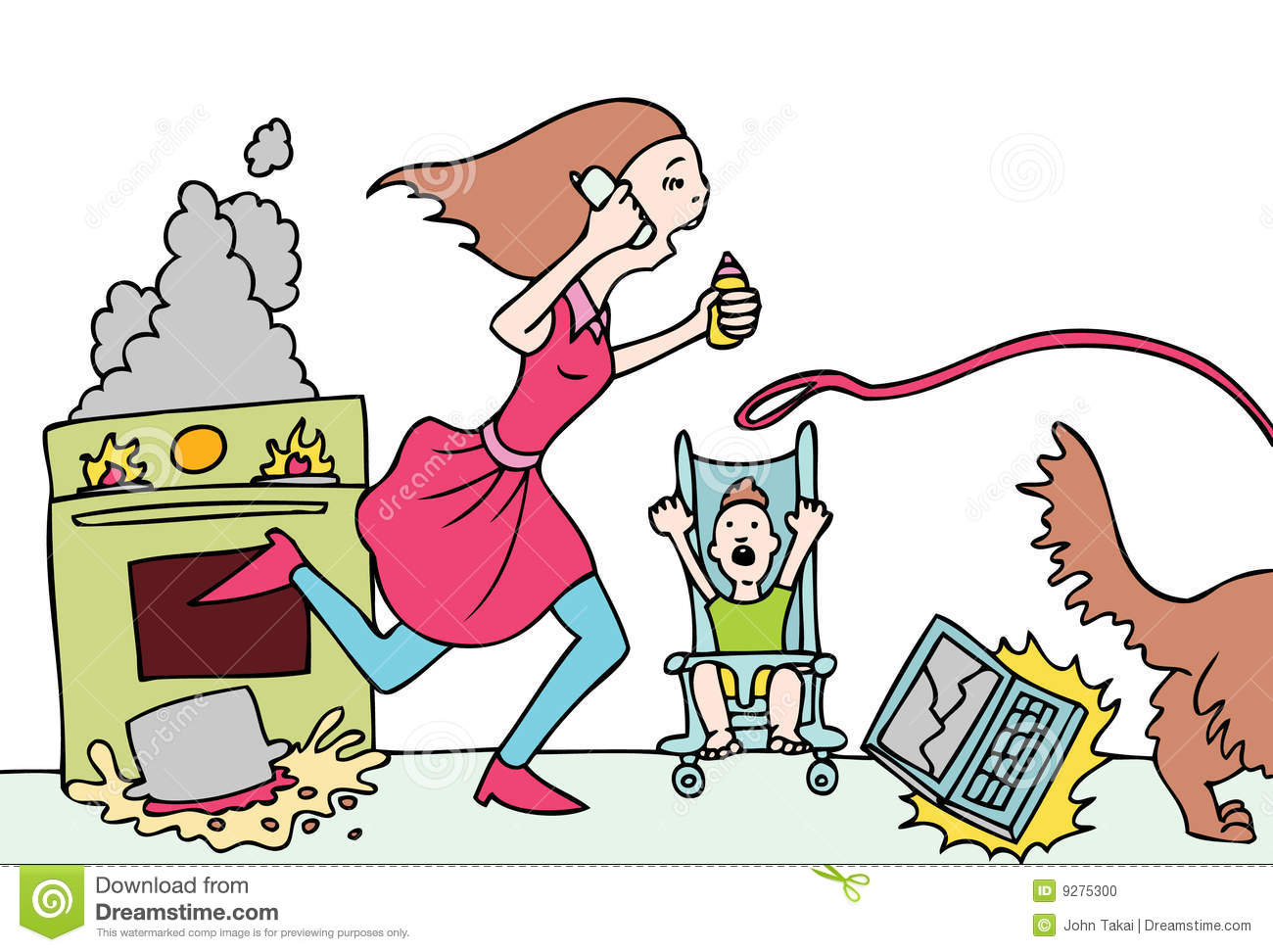 1300x972 Displaying 20 Images For Tired Mom Clipart L8ju2l Clipart Nutkin