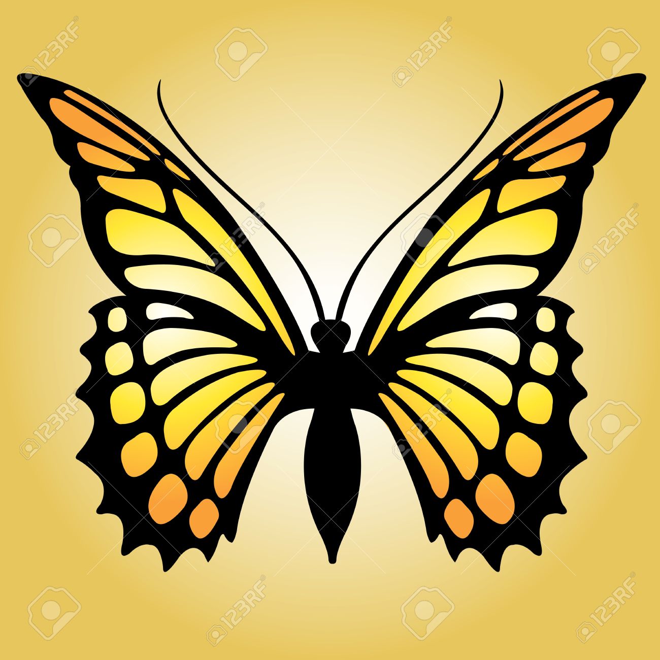 1300x1300 Monarch Butterfly Clipart Monarca Free Collection Download