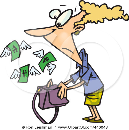 450x454 Lack Of Money Clipart