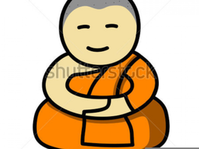 640x480 Monk Clipart