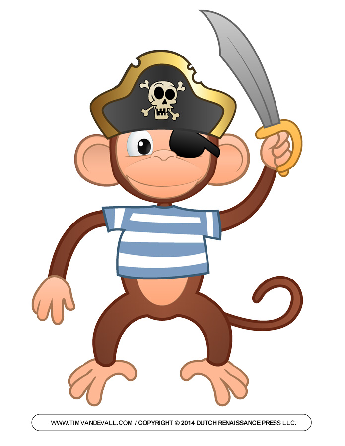 695x900 Pirate Clip Art