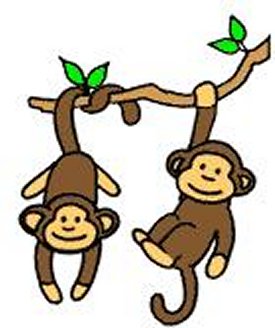 275x328 Swinging Monkey Clipart Clipart Panda