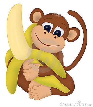 394x450 Monkey Clipart Monkey Banana Clipart Free Collection Download